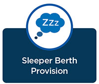 Sleeper berth provision graphic